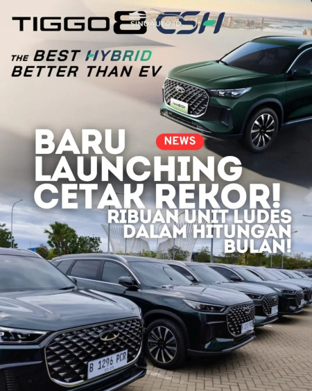 Baru Lounching Chery Pacahkan Rekor !! 